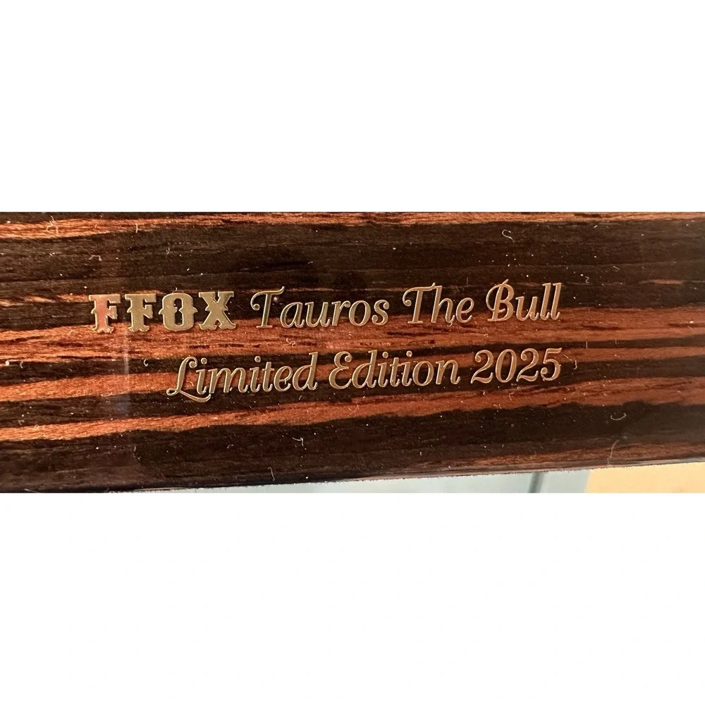 Arturo Fuente Opus X Heaven And Earth Taurus The Bull  lacquer Cigar  Humidor